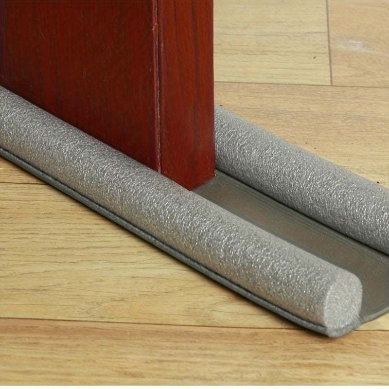 Sellador de puerta inferior PS: 30 mm/1,18 pulgadas x 55 mm/2,17 pulgadas x 105 mm/4,13 pulgadas - Adecuado para puertas delgadas - Sello de puerta insonorizado y resistente a la intemperie