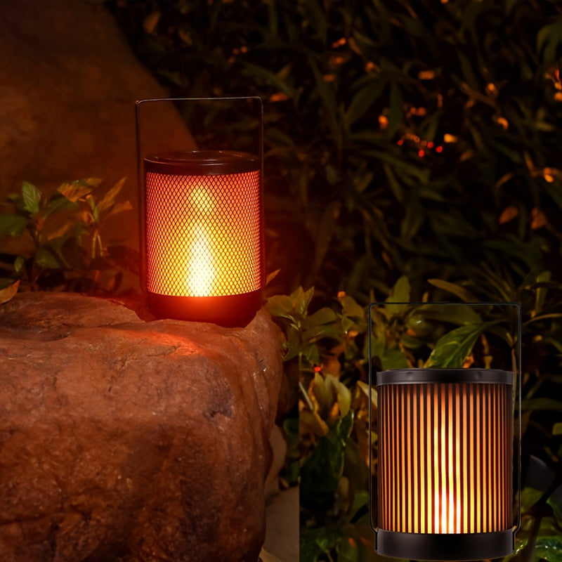 1 lámpara solar para exteriores, gran luz solar colgante para jardines, luces LED solares de metal, adecuadas para jardines, patios, balcones, pasillos, césped, regalos para familiares, amigos, Navidad, Halloween, Acción de Gracias