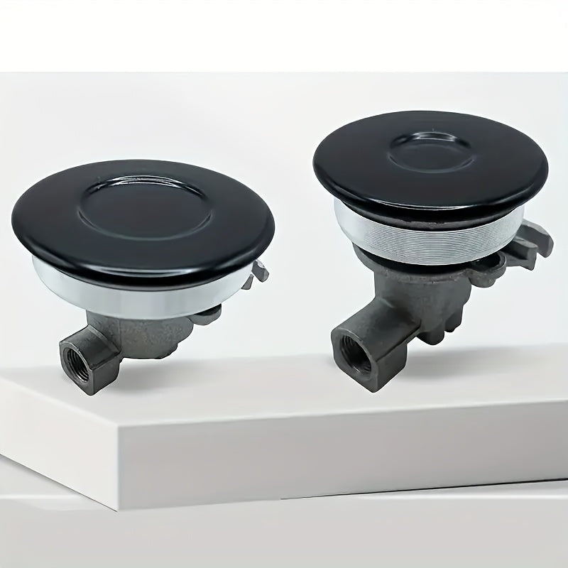 Un juego de 4 tapas para estufa de gas, adecuadas para estufas Sabaf - cubiertas de repuesto duraderas sin baterías, opciones de tamaño múltiples incluyendo 55mm, 75mm y 100mm