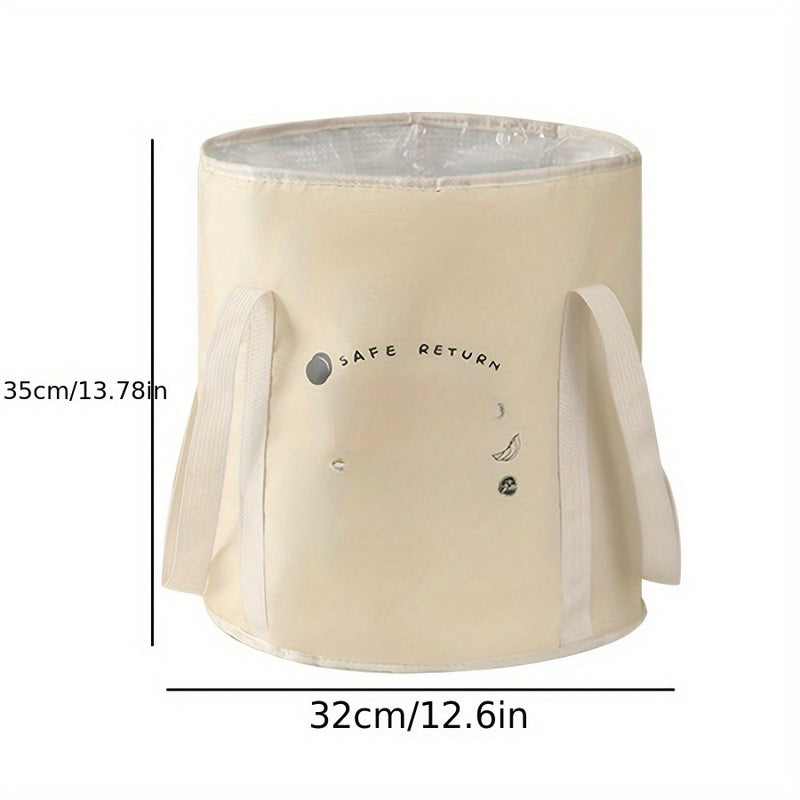 1pc Bolsa Plegable para Remojar Pantorrillas con Cinco Capas de Espesamiento y Temperatura Constante Duradera