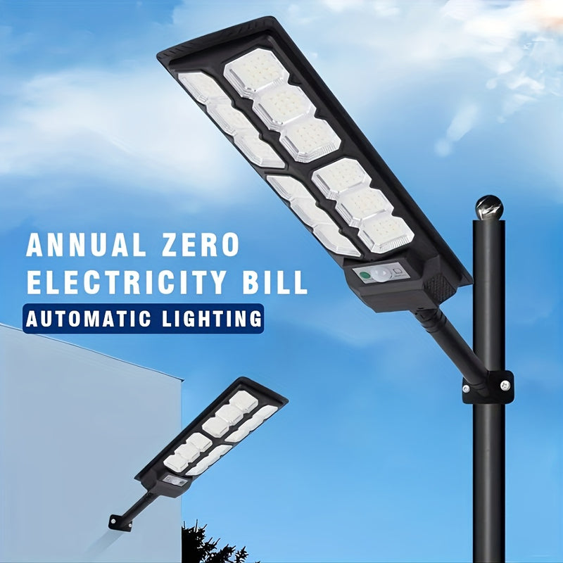 2 piezas/1 pieza - Luces solares LED ultra brillantes para exteriores, luces de jardín con sensor de movimiento - Ideales para iluminación de calles, estacionamientos comerciales y canchas deportivas al aire libre