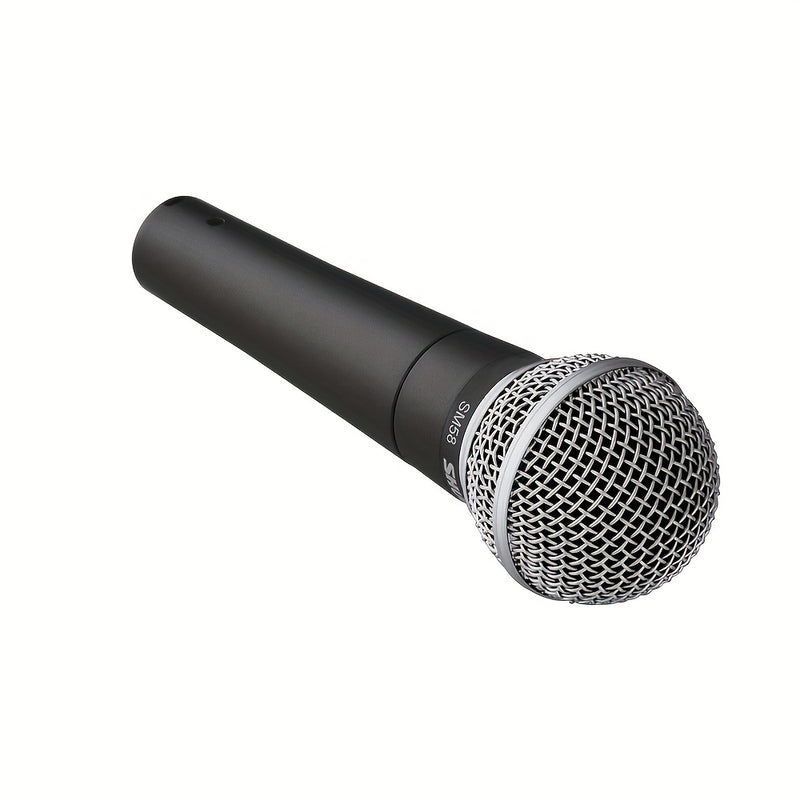 El micrófono dinámico SM58 es ideal para diversas ocasiones como presentaciones en vivo, fiestas, intercambios de conferencias, actividades escolares y servicios religiosos, capturando claramente las voces humanas