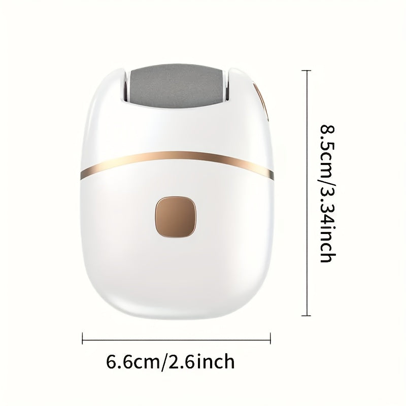 Amoladora Eléctrica de Pies Recargable: Eliminador para Exfoliación Suave - Ideal para Uso en Casa o Viajes