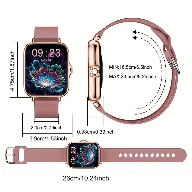 Smartwatch para Hombres y Mujeres, Responder Llamadas Inalámbricas, Múltiples Modos Deportivos, Compatible con Sistemas iPhone y Android, La Mejor Elección de Regalo