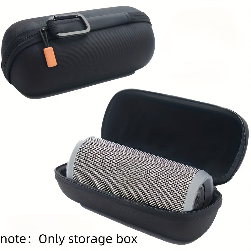 Adecuado para Flip 3/4/5/6/7EVA Altavoz Caja de almacenamiento Organizador de altavoz portátil Caja protectora duradera con capa dura Anti-caída