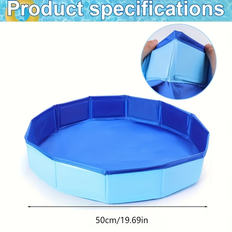 Baño de pies plegable portátil, adecuado para la entrada a la piscina, esencial para lavar los pies en la playa.