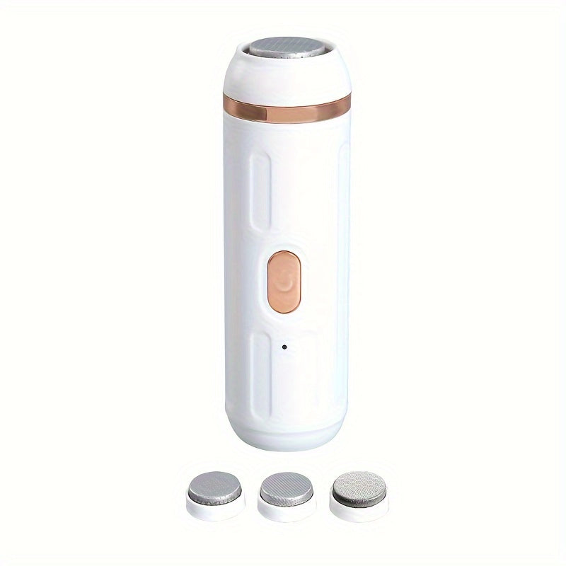 Removedor de Callos, Herramienta Electrónica Portátil Recargable para el Cuidado de los Pies, Juego de Removedores Eléctricos de Callos, Hace que los Pies Estén Suaves y Lisos - Regalo Ideal para la Cuidado de la Piel Dura, Agrietada y Seca