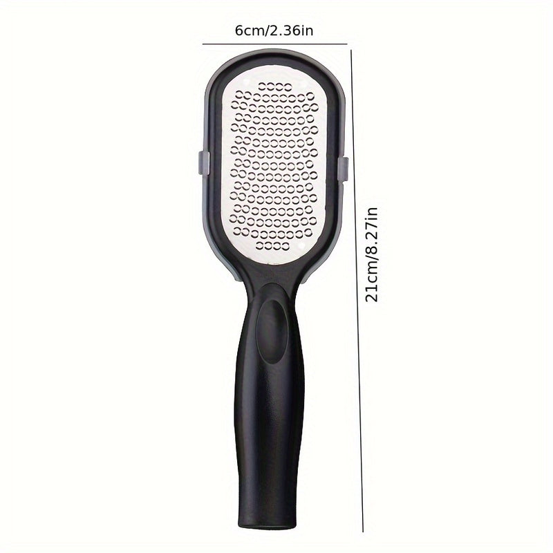 1pieza Profesional de Acero Inoxidable - Elimina sin esfuerzo callos y piel muerta, diseño a prueba de salpicaduras y esmerilado, esencial para la hidroterapia en casa y el cuidado de las uñas, no requiere baterías, herramienta para eliminar callos | Aca