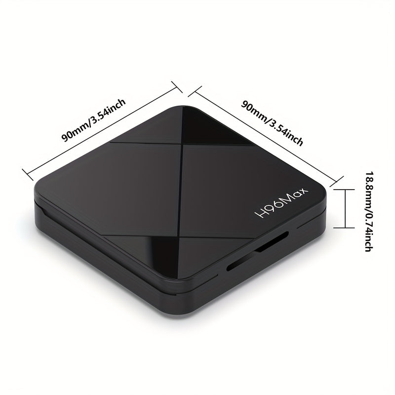 Caixa de TV Externa Portátil HD H96Max RK3518