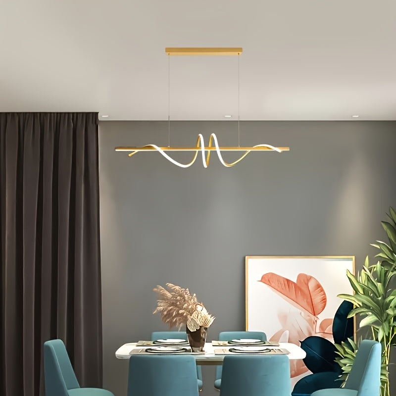 Linterna colgante LED moderna con pantalla de aluminio para techo, adecuada para iluminación urbana y ambiental - cableada, luz blanca neutra o cálida ajustable, 110V-240V, ideal para restaurantes, cafeterías y oficinas