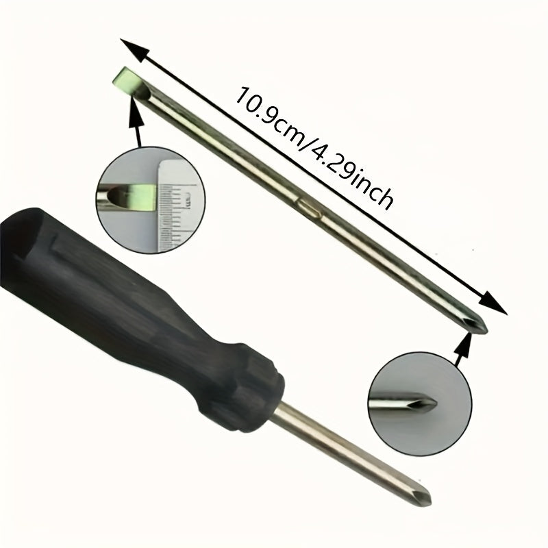 Juego de Herramientas Portátil Manual de 7 Piezas para Reparación de Motocicletas, Incluye Destornillador, Llave Inglesa, Cabezal de Bujía y Estuche Metálico, Ideal para Mantenimiento del Hogar, Jardinería y Actividades al Aire Libre