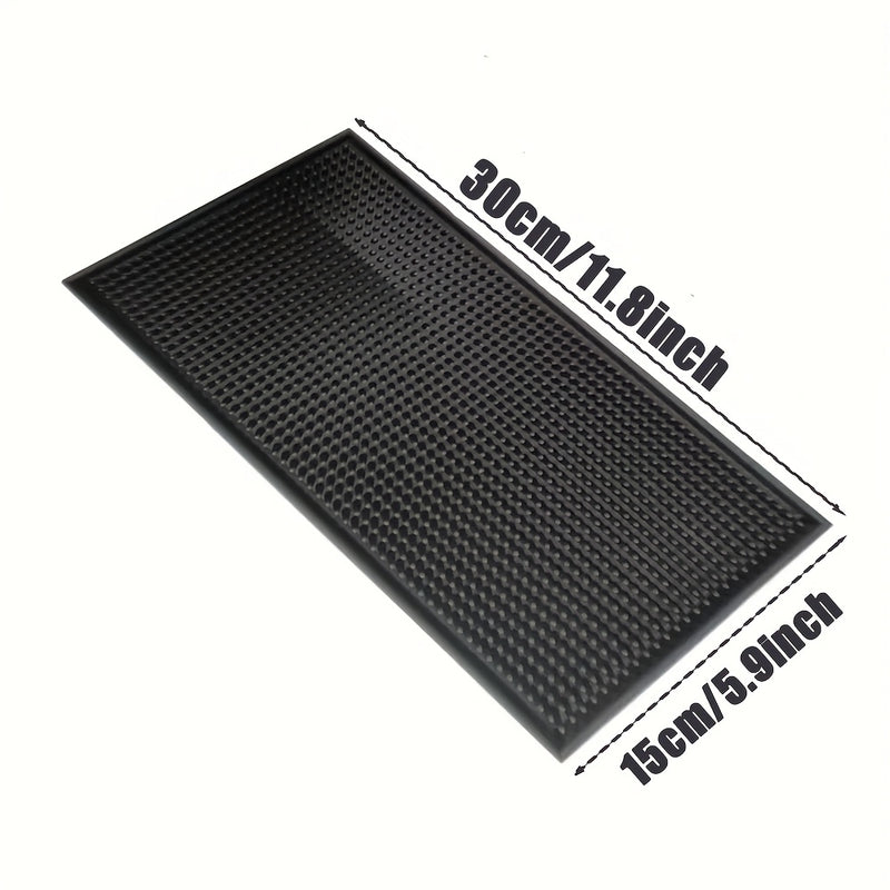 Alfombrilla de barra de PVC para bartenders, lavable a mano, ideal para bares en casa y restaurantes, secado rápido para mostradores y café
