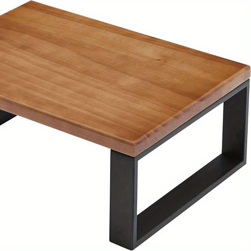 Silla multifuncional de madera dura - Estilo moderno, fuerte y duradera, ideal para cocina y comedor, fácil de ensamblar, portátil con marco de metal negro, versátil para cambiar zapatos o como escalera, construcción de madera duradera.