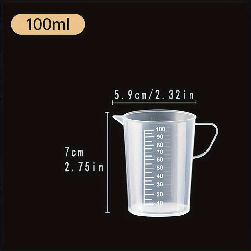 1 Pieza, Tazas Medidoras De Plástico Para Líquidos, Tazas Medidoras De Líquidos Para Cocina, Multifunción Para Hornear Y Cocinar, Utensilios De Cocina Esenciales, Utensilios De Cocina Accesorios De Cocina