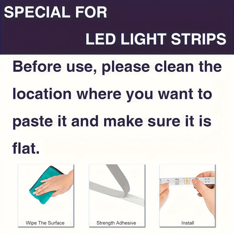 Cinta de luz LED de 100 pies (2 rollos de 50 pies) de HBO con cambio de color sincronizado y control de aplicación, control remoto de 44 teclas, paquete de instalación de cinta de doble cara incluido, perfecto para regalos de Navidad, oficina de vacacion