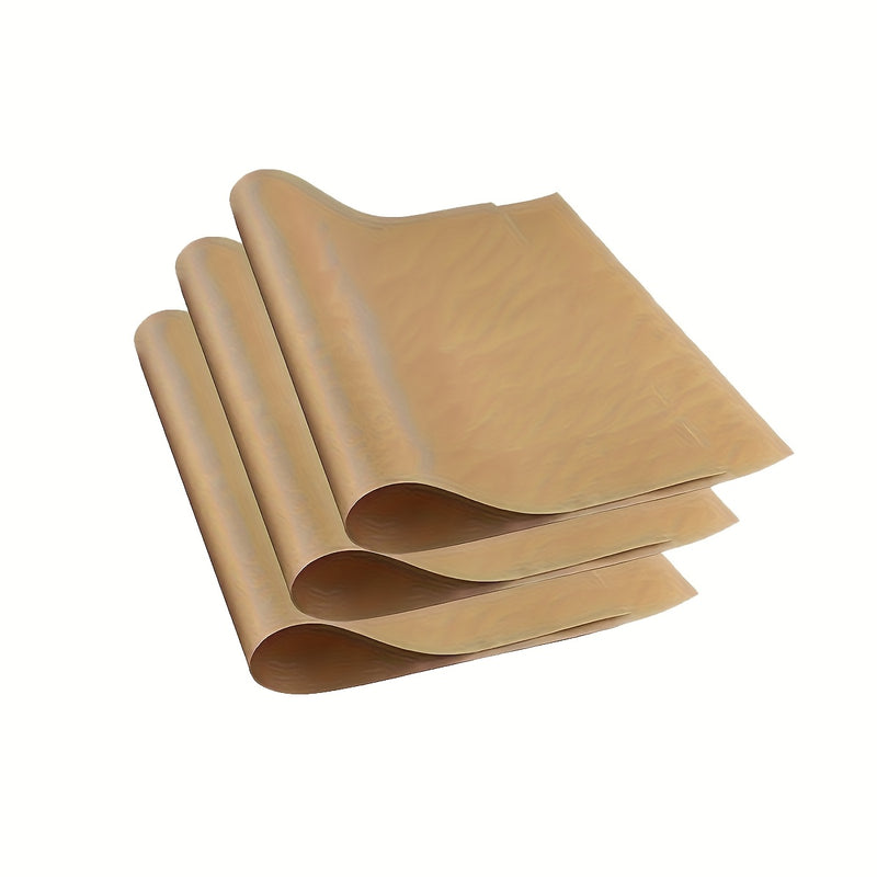 1/3pcs Hoja Grande de PTFE Resistente al Calor de 13"x15.75" 33x40cm, Antiadherente Reutilizable para Hornear, Alfombrilla de Cocina para Limpieza Fácil, Papel de Transferencia Lavable para Prensa Térmica para Artes y Manualidades, Alfombrilla de Teflón