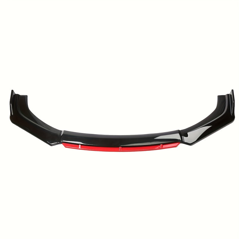 Kit de 4 piezas de separador y difusor universal para parachoques delantero de auto, protector de autopartes