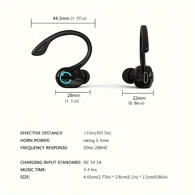 Auriculares inalámbricos TWS nuevos con control táctil, audífonos intrauditivos inalámbricos TWS para deportes, música y juegos, compatibles con iOS/Android