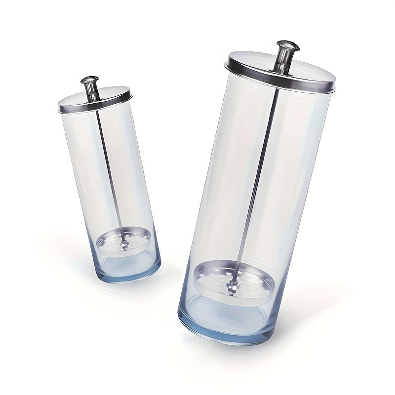 Vaso de Esterilización para Herramientas de Belleza, Botella de Desinfección para Salón de Peluquería, Vaso de Agua Estéril para Cuidado de Uñas, Botella de Vidrio para Esterilización