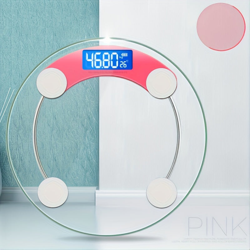 Báscula de Baño Inteligente Digital 1pz, Pantalla LCD, Capacidad de 180kg, Medición Precisa del Peso, Seguimiento del Progreso, Herramientas de Baño, Esencial para el Baño