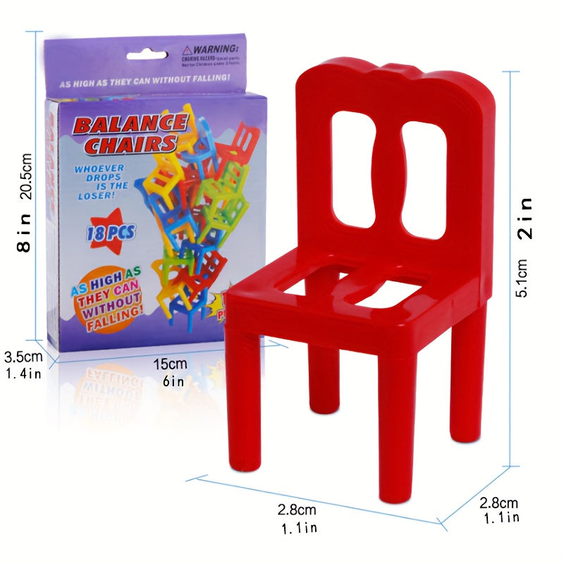 Sillas Apilables Divertidas para Niños - Construcción Duradera de ABS, Perfectas para Jugar y Aprender