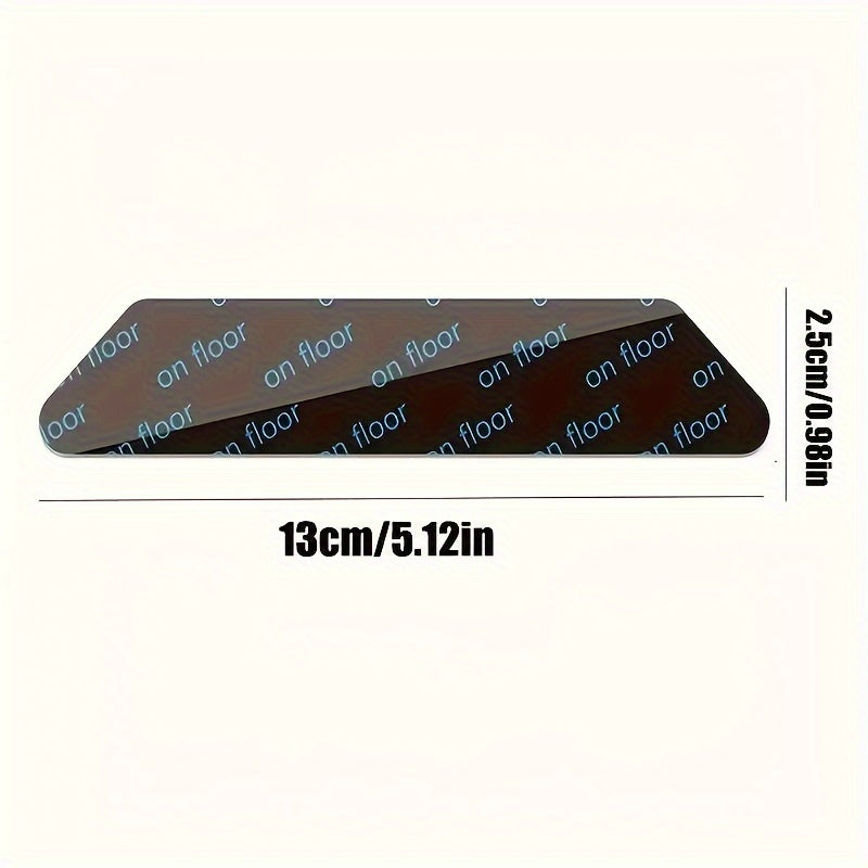 Juego de 8/16/24pcs de Adhesivos Antideslizantes para Alfombras - Cinta Doble Cara Reutilizable para Cocina, Sala de Estar, Baño - Esenciales de Decoración para el Hogar de ABS Duradero
