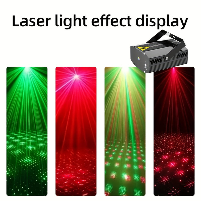 Proyector de luz láser, patrón de cielo estrellado, negro/azul, acabado cepillado, alimentado por USB, 36V máximo, cuerpo de aluminio, <0,4mW, accesorio de iluminación de escena para equipo de sonido en vivo