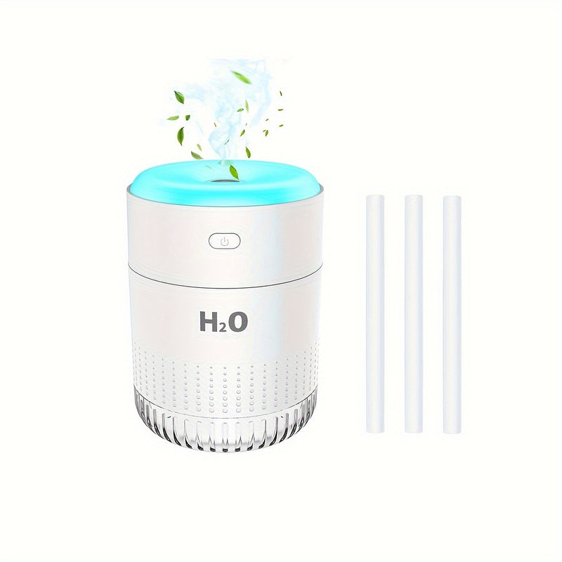 10-Unidades de mecha de repuesto de PVC para humidificador portátil mini y difusor de aroma, varillas de núcleo de fibra de alta conductividad