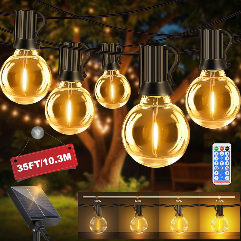 10.3/14.8/30.2 metros - Adecuado para uso en interiores y exteriores, con múltiples modos de iluminación ajustable por control remoto y brillo regulable, ideal para fiestas en el jardín y decoración del hogar