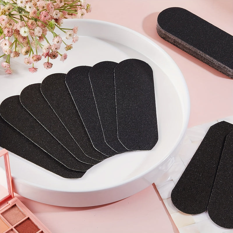 20/40/60 piezas de almohadillas de reemplazo para limpiapies - 120 grano y 180 grano, almohadillas de pedicura removibles gruesas/finas con agarre de silicona suave, base antideslizante para uso en salones y hogares, accesorios de pedicura, superficie te