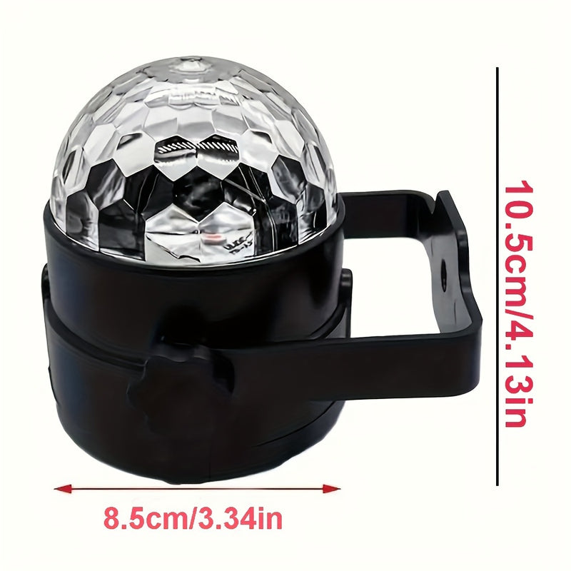 Bola de cristal LED mágica, luz colorida para fiestas, DJ, discoteca, KTV, bar, luz de ambiente brillante.