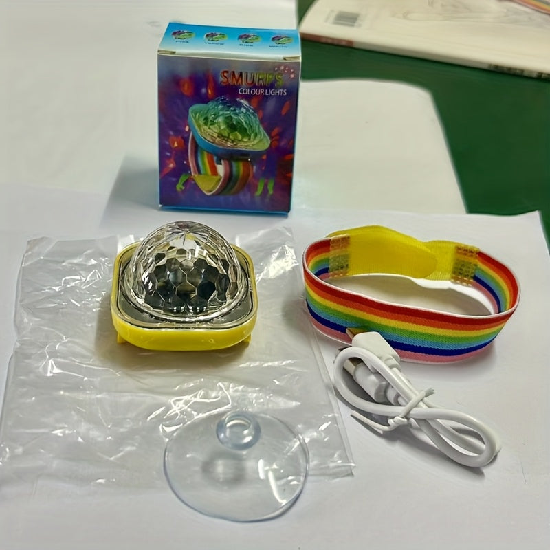 Luz de proyección de muñeca, luz de proyección de estrellas de atmósfera, luz de proyección portátil de mano, luz ajustable de colores, disponible para vacaciones, regalo mágico de Navidad.