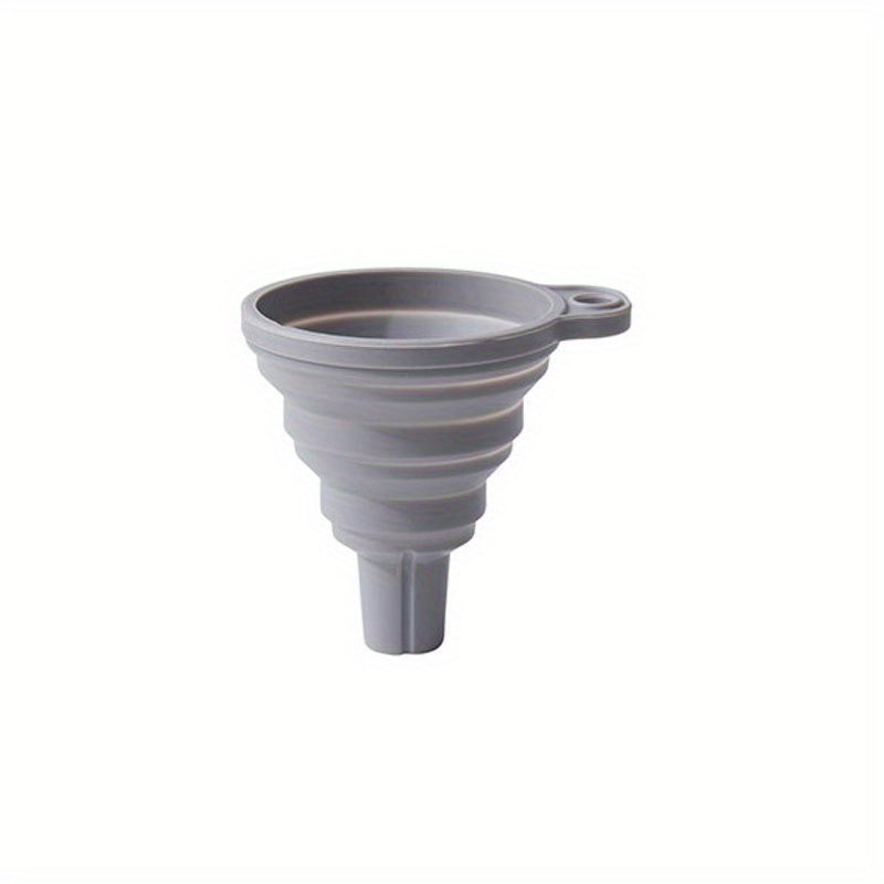 1pc Embudo de Silicona Plegable - Mini, Utensilio de Cocina Seguro para Alimentos para la Dispensación Fácil de Líquidos