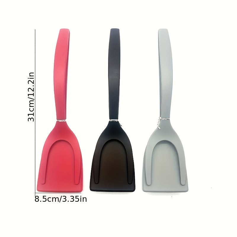 1 Pieza, Espátula De Nylon Para Freír, 2 En 1, Espátula Para Cocinar, Para Huevos, Para Filete De Panqueques, Herramientas Para Hornear, Utensilios De Cocina