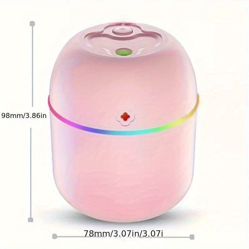 Humidificador de aromaterapia USB para dormitorio, sala, escritorio y auto, difusor de aromas, pulverizador USB