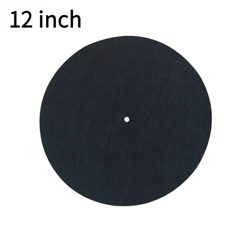 Vinyl Player Felt Singing Placemat, Anti-Static, Absorción de Choque, Alfombrilla Antideslizante, Adecuada para Vinyl Player, Extienda la Vida de su Vinyl Player
