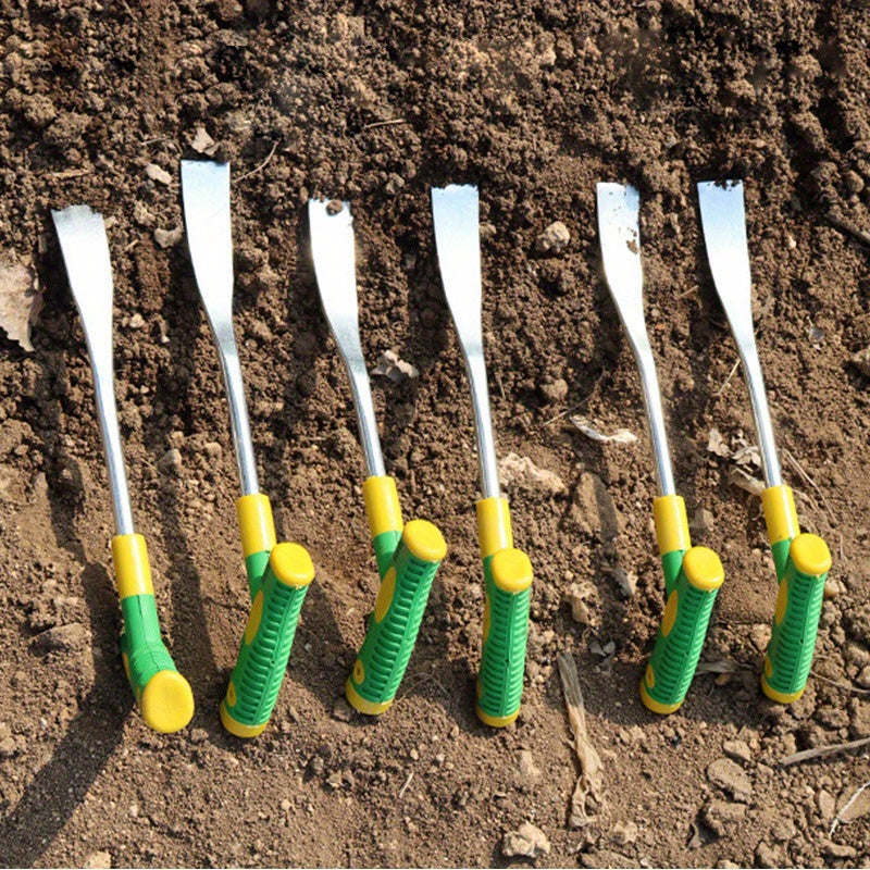 Regalo de herramienta de agricultura filial para el Día del Noveno, un juego de dos palas de jardinería engrosadas para cavar hierbas, desmalezar y trasplantar plántulas, ideales para jardines o balcones de ancianos, con dobles asas antideslizantes para