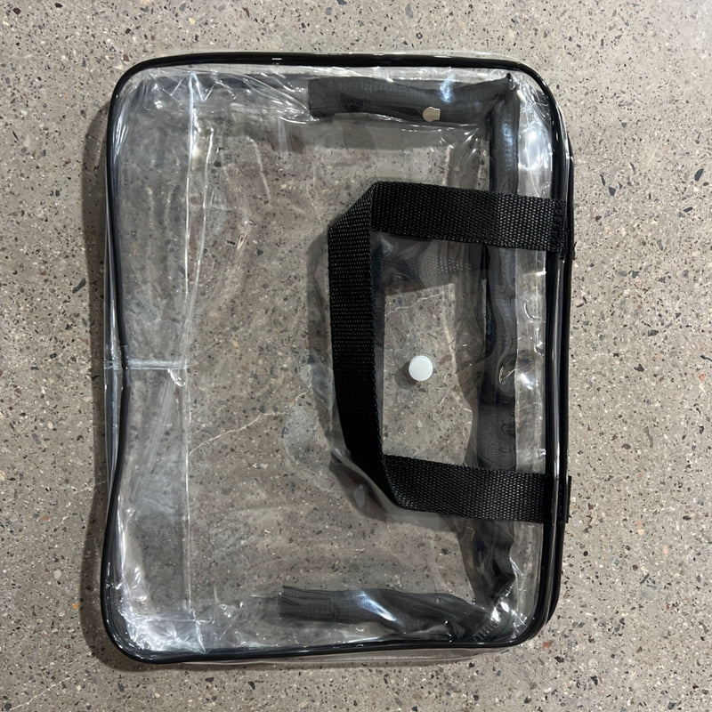 Bolsa de Almacenamiento de Juguetes de PVC Transparente Grande - Impermeable, Organizador con Cremallera para Bloques de Construcción, Rompecabezas, Libros y Artículos de Aseo - Estuche de Viaje de Plástico Duradero