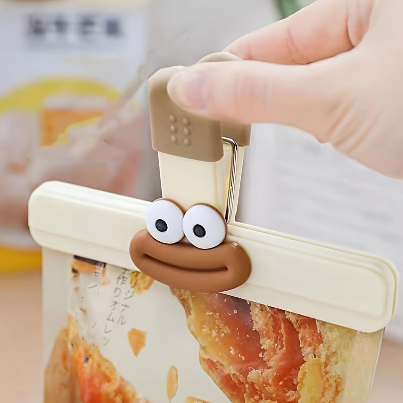 Pinza Potente para Bolsas de Alimentos, Sello Fuerte para Snacks y Mantenimiento del Fresco