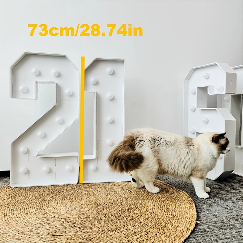 Marco tridimensional digital de tablero KT de 1 pieza, tablero KT precortado para montaje fácil, decoración para fiestas navideñas