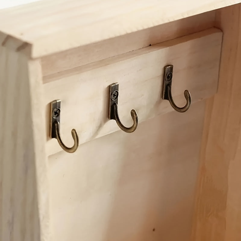 Ganchos de Pared Retro en Bronce - Ganchos Metálicos Modernos para Almacenamiento, Fácil Instalación, Ideales para Abrigos, Sombreros, Toallas, Llaves y Ropa, Baño o Garaje, 15 Piezas