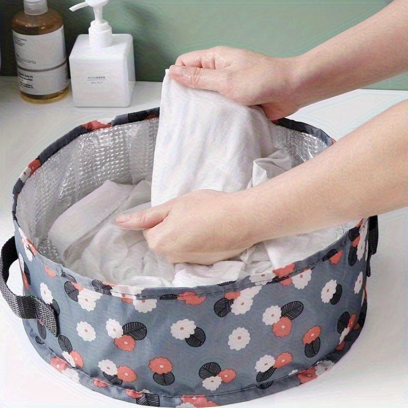 Fregadero plegable portátil, fregadero de agua al aire libre, bolsa de baño de pies para viajes, fregadero de lavandería, fregadero, universal para todas las estaciones