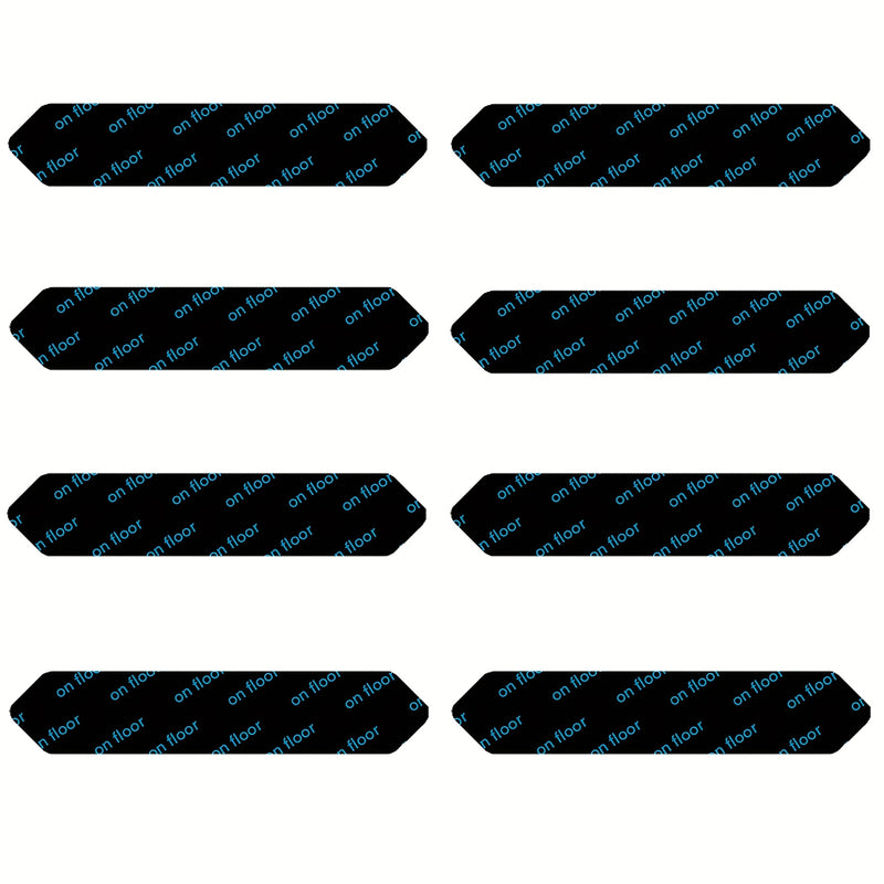 8/16 piezas de pinzas para alfombras, pegatinas antideslizantes y antiperforantes para alfombras, tiras con pegatinas para alfombras de esquinas afiladas, cinta para alfombras adecuada para madera dura y baldosas, almohadillas antideslizantes para alfomb