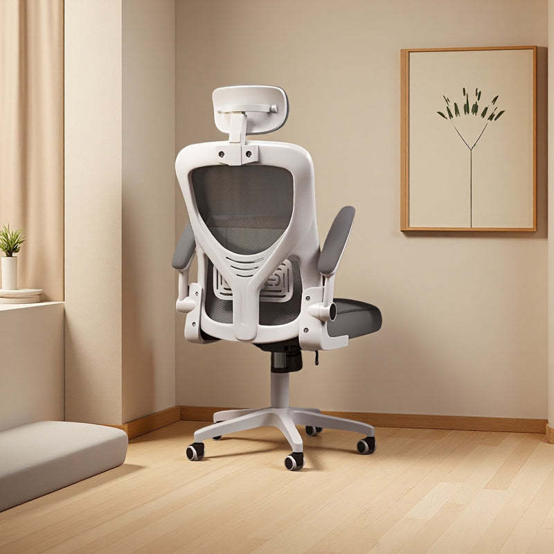 Silla de juego ajustable antropomórfica - Marco, 11 festivales - Regalo, inclinación manual, comodidad de malla transpirable, silla ejecutiva para hogar y oficina, soporte lumbar, giratoria, adecuada para todas las estaciones - 12 meses