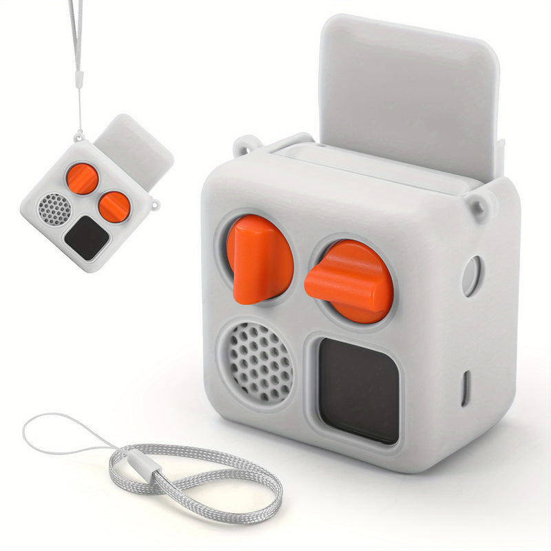 1 pieza, estuche protector portátil de silicona para Yoto Mini (edición 2024), para kit de inicio de reproductor de audio (solo estuche)
