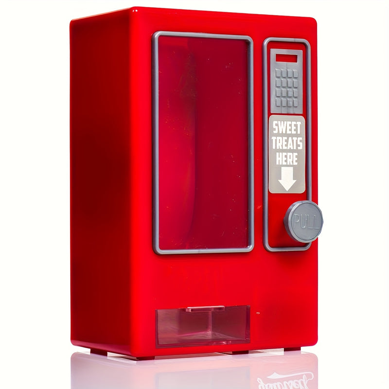 Fabricante automático de palomitas de maíz retro mini para dulces, gominolas, frijoles de gelatina y snacks. No requiere baterías. Accesorio ideal para la cocina y regalo perfecto para jóvenes.