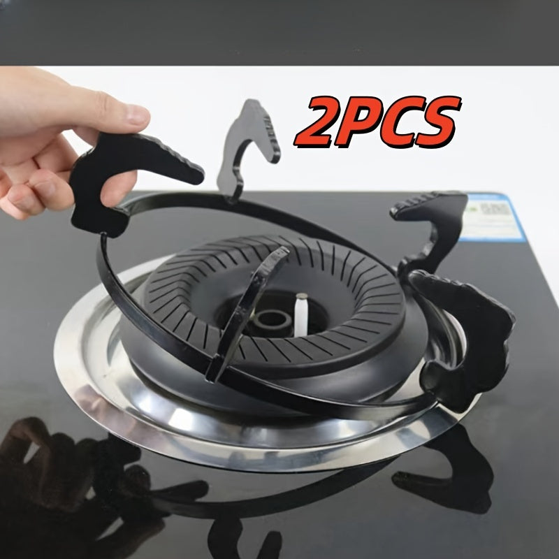 Rejilla para Estufa de Gas de Hierro Fundido - Antideslizante, Accesorio Rectangular para Cocina Doméstica