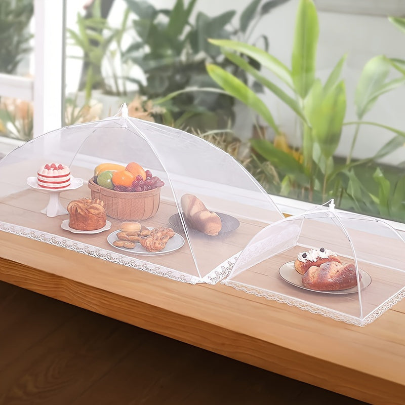 1pc Gran Carpa de Malla Plegable para Alimentos con Apertura Automática - Portátil y Lavable, Ideal para Picnics al Aire Libre, Barbacoas y Fiestas, Tienda Colapsable Reutilizable para Frescura y Comodidad