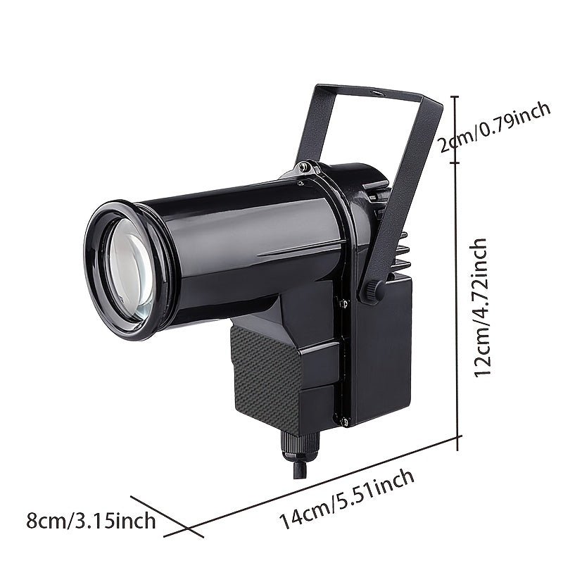 Luz de escenario DJ AIk LED Disco Ball 12W RGBW 4 en 1 Dmx para eventos de bar de fiesta