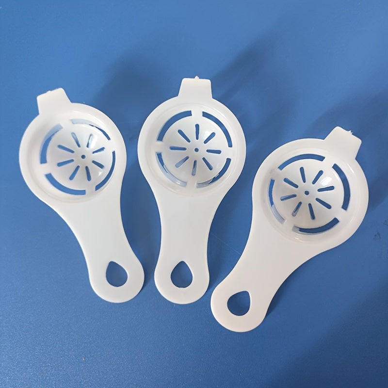 Herramienta separadora de huevo de plástico, separación fácil de yema y clara de huevo, gadget de cocina para hornear y cocinar